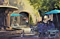 Provence Cafe by Robert Mesrop